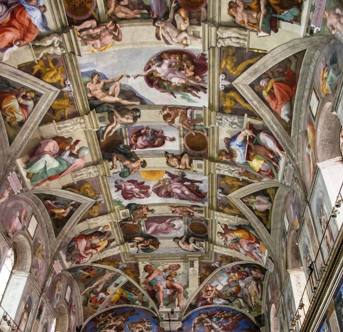 Volta della Cappella Sistina 1508-1512 - enlarge